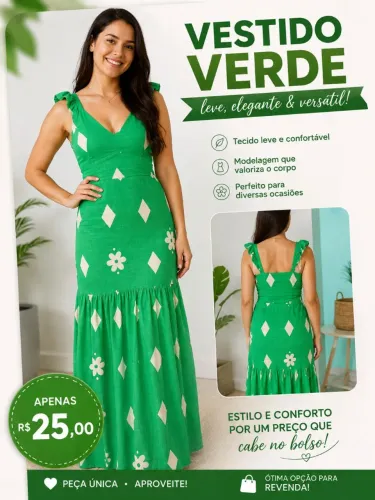 Vestido verde 