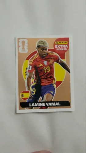 Figurinha Legend Extra Sticker Bronze Lamine Yamal