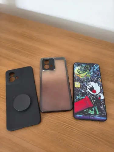 3 Capinhas Moto G84 - Kit Completo