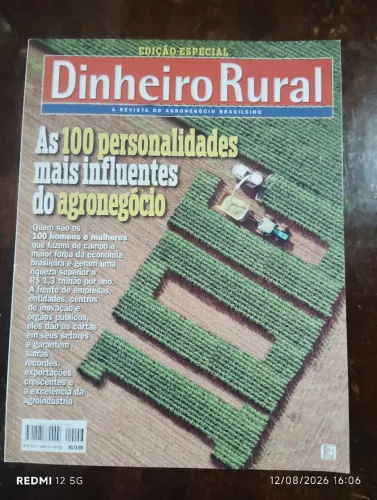 As 100 personalidades mais influentes do agronegócio (revista usada)