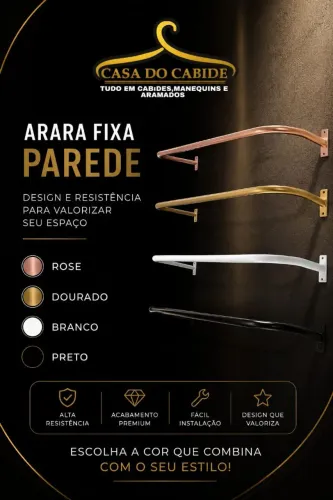 Arara de parede