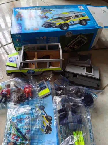 Playmobil Caminhão de Resgate na Montanha.