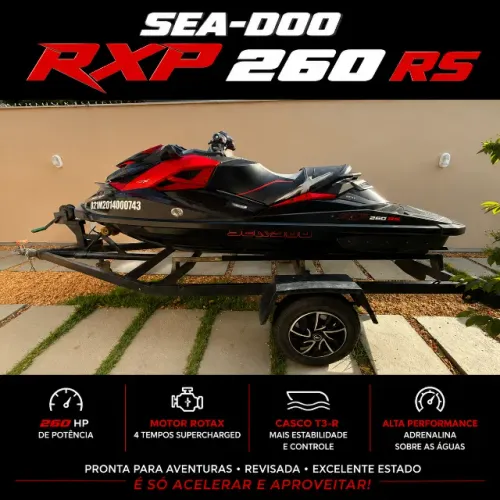 JET-SKI SEA-DOO RXP 260 RS ANO 2014