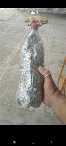 Lacres de latinhas para artesanato. 