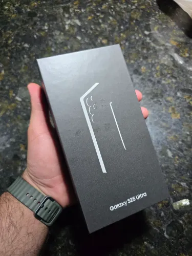 S25 ultra 256gb novo (LACRADO) NF+GARANTIA