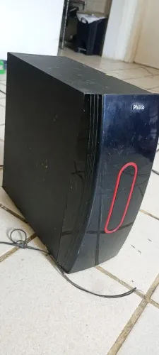 Caixa / Subwoofer Philco de Sistema de Som Antigo - Usada