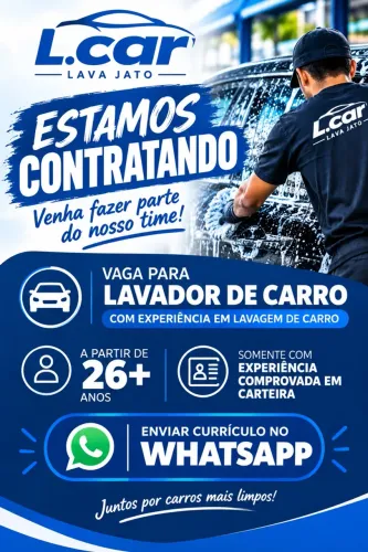 Vaga para lavajato 