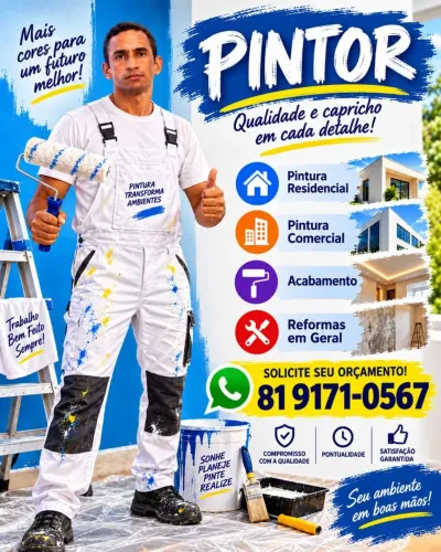 Precisa renovar sua casa, apartamento ou comércio? ?