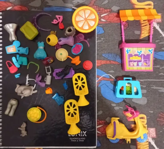 Moto e acessórios diversos Polly Pocket