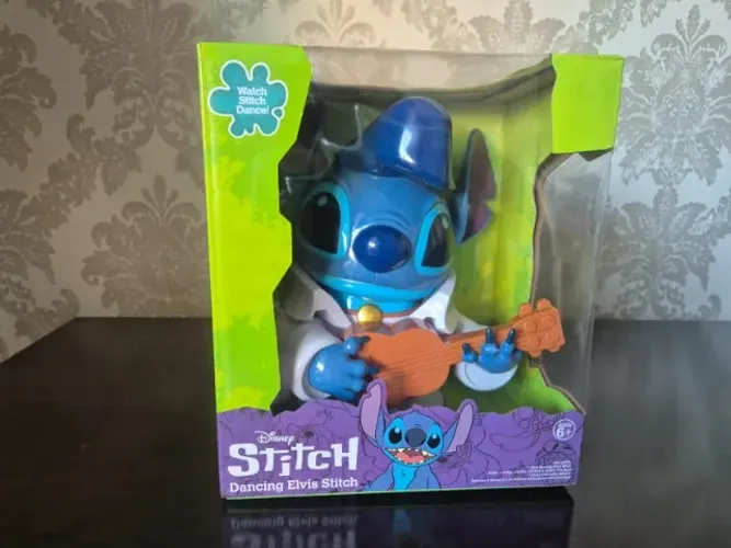 Action Figure Stitch. Dancing Elvis. Stitch Dançante. 24cm!