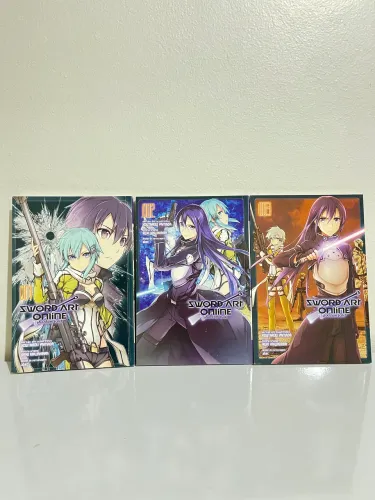 Mangá Sword art online phatom bullet 1-3 