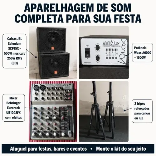 Aparelhagem de som