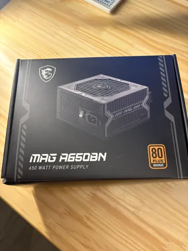 FONTE MSI MAG A650BN 80plus 650W