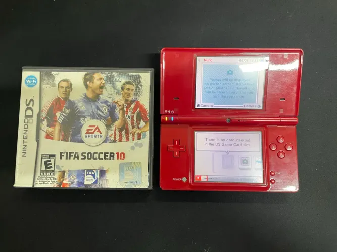 Nintendo dsi vermelho