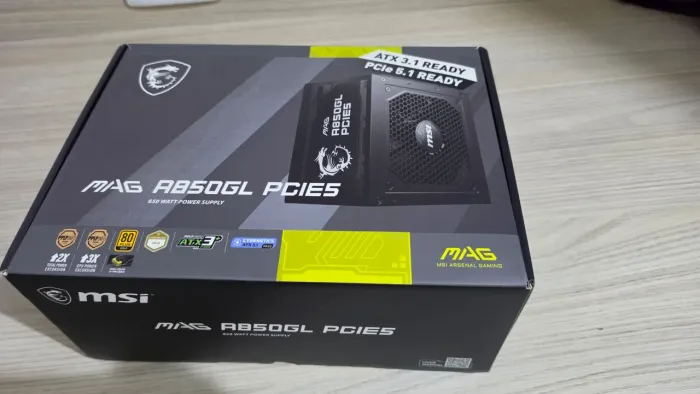 Fonte MSI MAG A850GL 850W