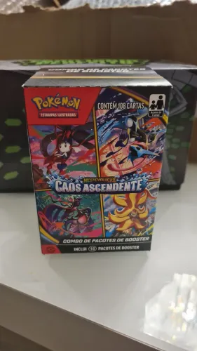 Combo de Pacotes mini bb Caos Ascendente com 18 PACOTES.