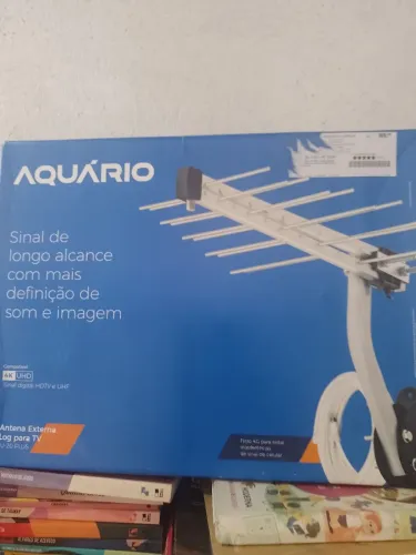 Antena externa para Tv Aquário