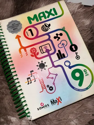 Sistema Maxi 9º Ano - Cadernos 2 e 3 NOVOS + Brindes Exclusivos
