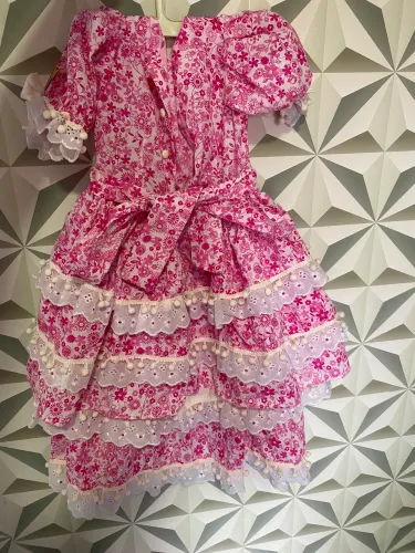 Vestido junino infantil