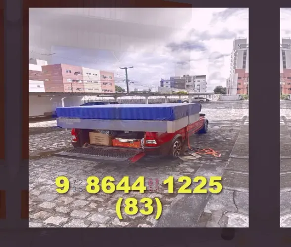 Frete para Mangabeira, Bessa, e Cristo! Transporte rápido e seguro!