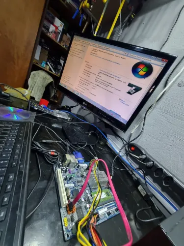 Kit Placa Mãe com processador integrado + Memoria ram