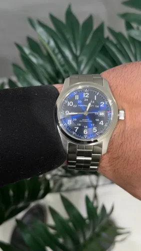 HAMILTON KHAKI FIELD AUTOMATIC 42MM, NOVO, SEM USO