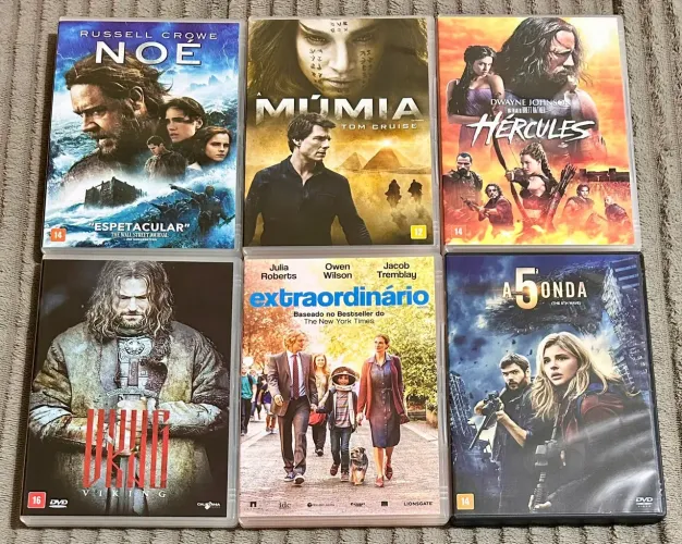 Dvds Lote com 6 Filmes 