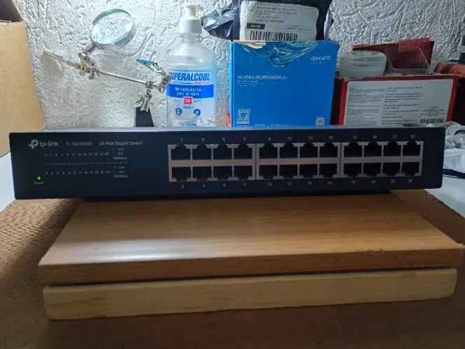 Switch Gigabit TP-Link TL-SG1024D 24 Portas 10/100/1000