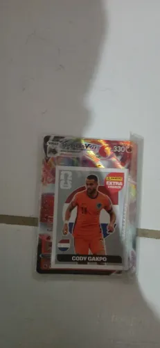 Figurinha extra cody gakpo prata