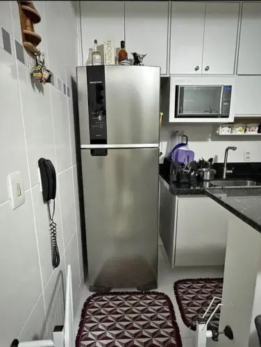Geladeira brastemp 400 litros funciona normal nunca deu problema front free aceitamos cart