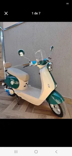 Scooter Elétrica Hitway dm5 1000 w elegante retro