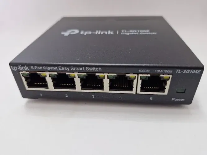 Switch Gigabit Easy Smart TL-SG105E com 5 Portas TP-Link