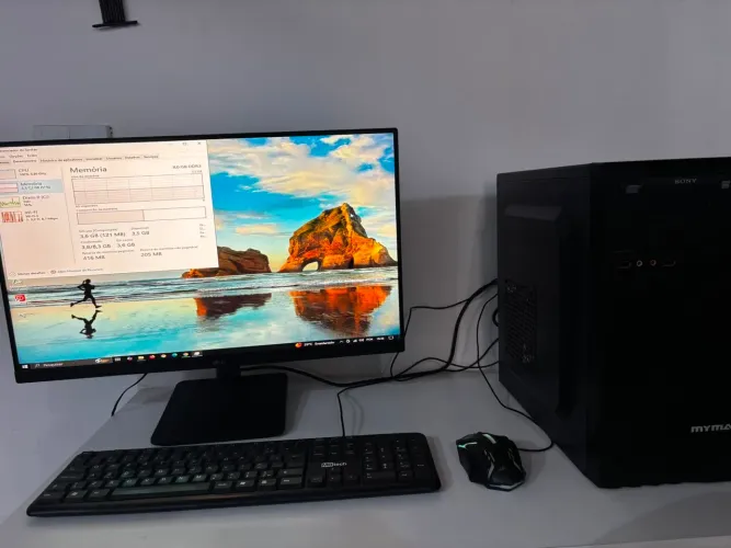Computador usado excelente para trabalho e estudo