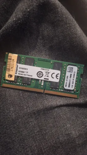 Memoria ram notebook 16 gb kingston 3200mhz
