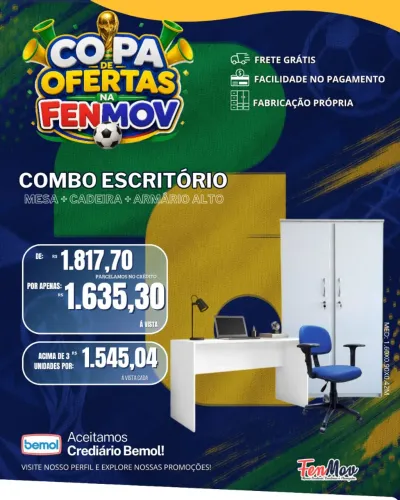 Ofertas de móveis para escritório