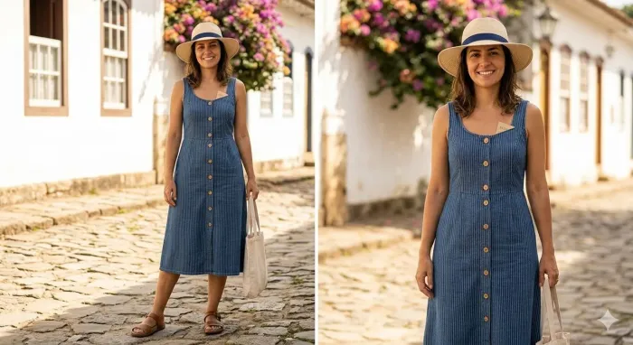 SETA vestido novo LONGO TAM 46