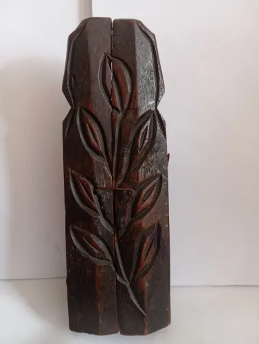 Antigo oratório de viagem, arte popular