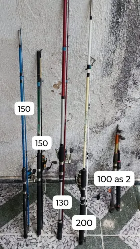 Vendo varas de pesca