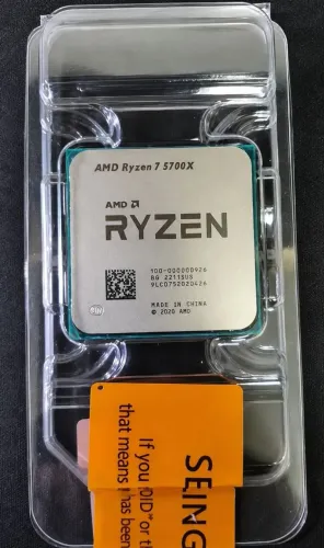Processador ryzen 7 5700x lacrado