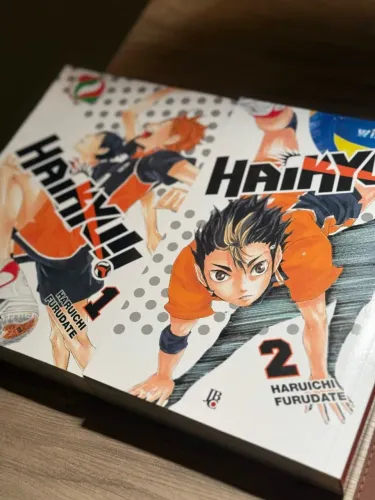 Mangá Haikyuu Vol 1 e 2
