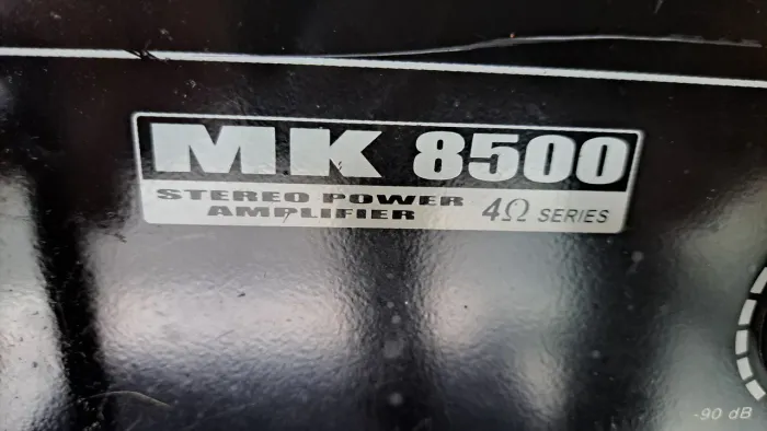 Amplificado MK 8,500 1,500 wts rms