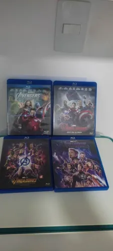 Coleção Vingadores em Bluray - 4 filmes 