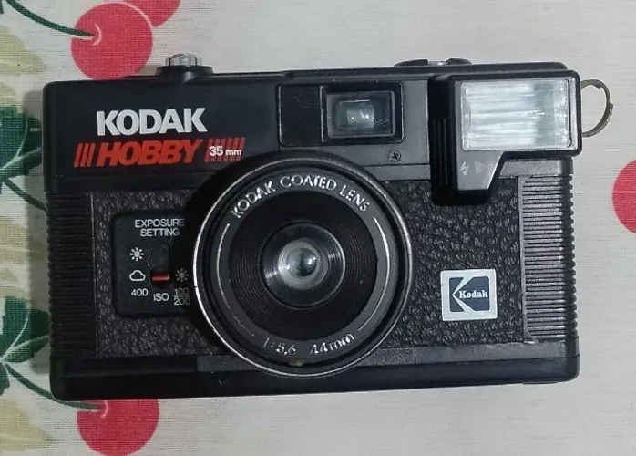 Câmera Analógica Kodak Hobby 35mm Vintage Anos 80