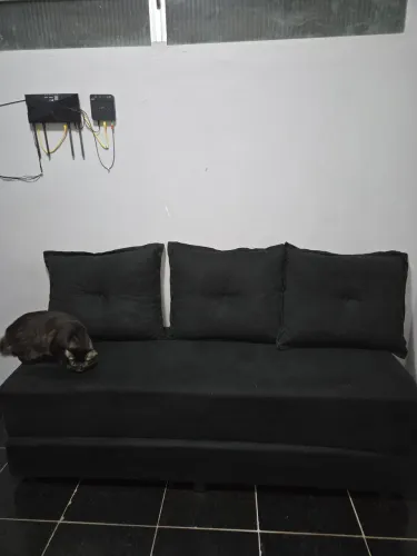 SOFACAMA PRETO