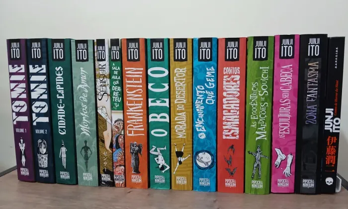 Junji Ito !!! Coleção regular completa da Pipoca & Nanquim + Brinde!