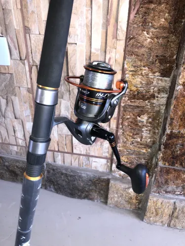 Vara de pesca + molinete off shore