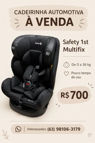 Cadeirinha safety multifix