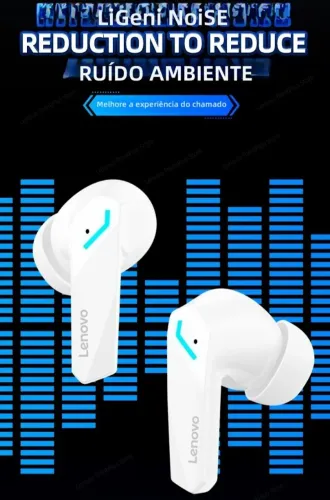 Fone Lenovo GM2 Pro Bluetooth 5.3 - Novo - Garantia