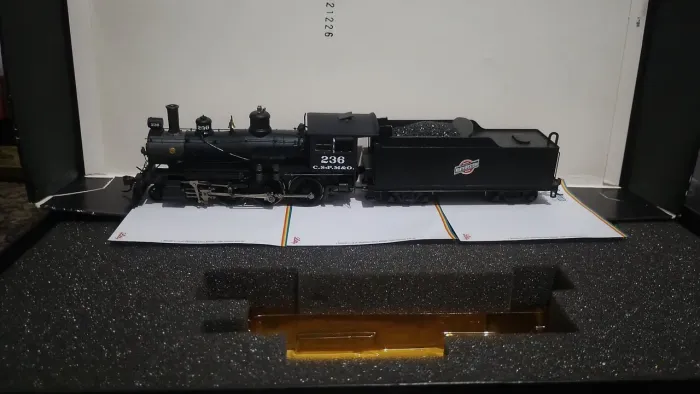 Baldwin 4-6-0 com DCC -- Chicago & North Western nº 237