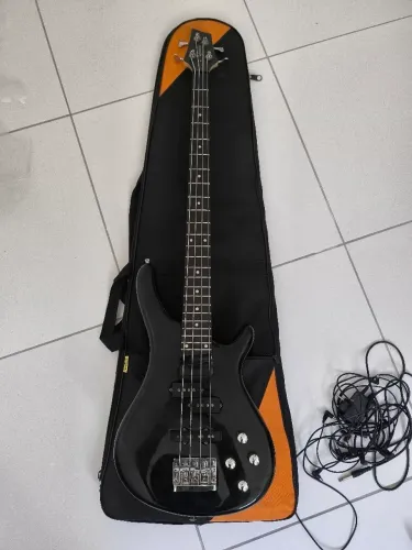 Contrabaixo Giannini gb200A + pedaleira m vave